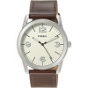 Watch strap Fossil BQ2303 Leather Brown 22mm